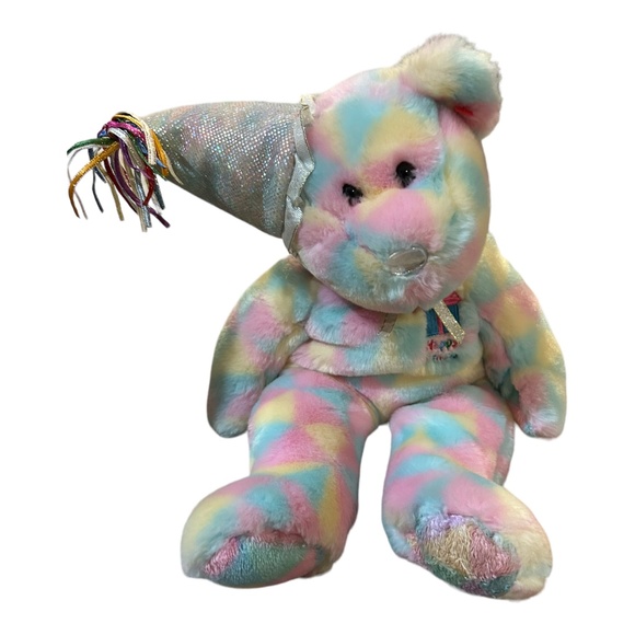 Ty Birthday Bear - Picture 1 of 5